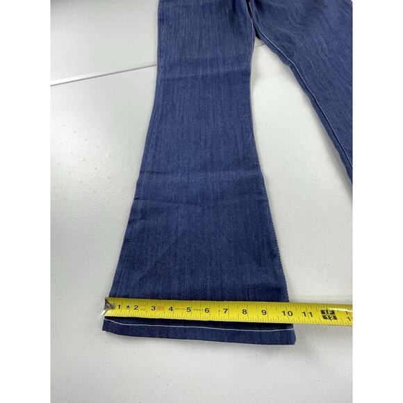 Blue Delta Denim Jeans Size 32X30 Natural Indigo White Stitching Custom Bespoke - Picture 6 of 13
